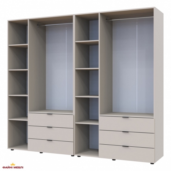 Шафа Дорос Гелар кашемір 6 дверна 232,5 см 0