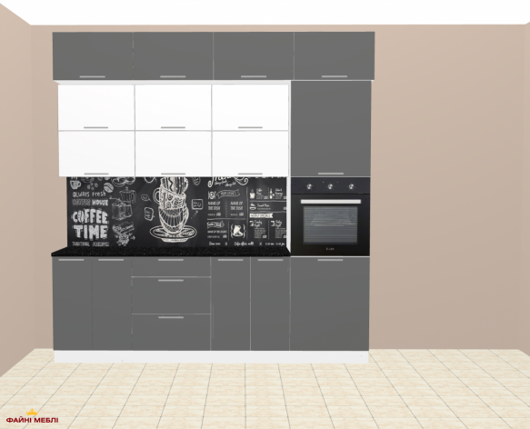 Кухня Фарбований високий глянець АКЦІЯ! 1