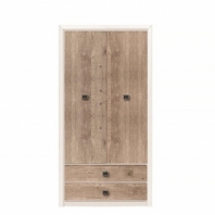 Шкаф SZF2D2S ВМК Украина Коен ІІ 2 дверный дуб корабельный 104 см