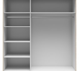 Шафа-купе із дзеркалами SZF/183/2M Tetrix1