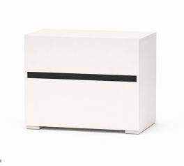 Спальня London/Лондон Гербор №2 с тумбой 2D1S и зеркалом Lus70