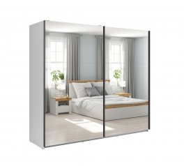 Шафа-купе із дзеркалами SZF/220/2M Tetrix 