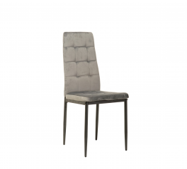 Стілець N-66-2 сірий велюр