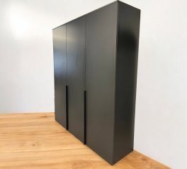 Шкаф Морели ST0027 3 дерный антрацит 180 см