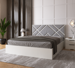 Ліжко дерев'яне DrevKO Нордон 1 Масив Бук