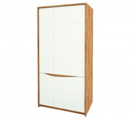 Шкаф 2Д Сокме Селена 2 дверный дуб крафт 93 см