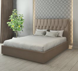 Ліжко м'яке двоспальне Лев Лісабон