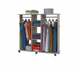 Гардеробная стойка Д3 дуб сонома