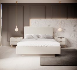 Модульная спальня Lante/Ланте Perfect Home Бежевый/Золотые ножки