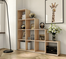 Стелаж сонома на 10 комірок GT40