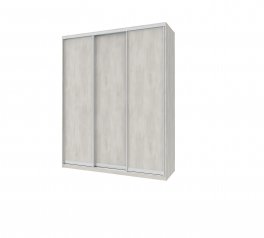Шкаф-купе Дорос Сити Лайт белое дерево 3 дверный 180 см