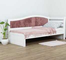 Односпальне ліжко з вставкою МДФ Софі 