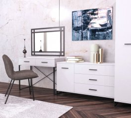 Стол туалетний з двумя ящиками Art in head Ascet / Аскет