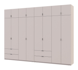 Шкаф для одежды Дорос Лукас кашемир 8 дверный 320 см