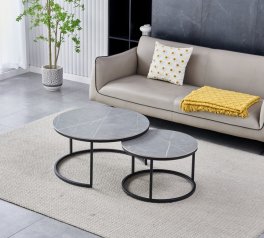 Комплект из двух журнальных столов CT-35 Лоренза петра грей