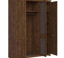 Шкаф SZF3D BRW Poland Patras 3 дверный дуб апрель 153 см