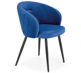 Стілець K-430 темно-синій