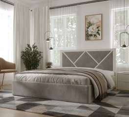 Ліжко дерев'яне DrevKO Стиль 2 Емаль