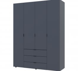 Шафа Дорос Гелар чотирьохдверна Графіт 155 см