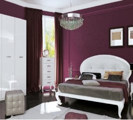 Ліжко з м'якою спинкою 1,6х2,0 Імперія