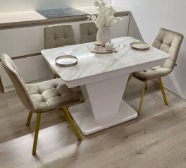 Стіл кухонний розкладний Джем Slide / Слайд 110-150 см