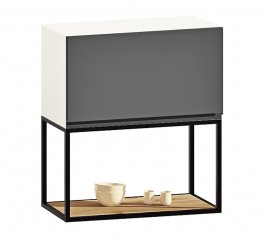 Тумба верхня В60.72.1Д метал.відкрита Альфа ручка