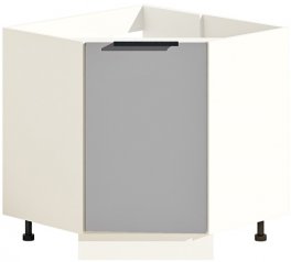 Тумба нижня Н90х90.82.1Д. кут. Мийка Лофт глянець