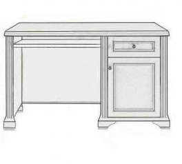 Стол письменный 130 Вайт