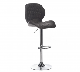 Стілець барний B-11 Vetro Mebel сірий 118 см