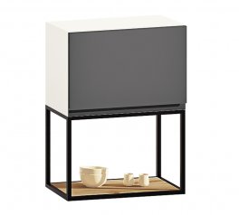 Тумба верхня В50.72.1Д метал.відкрита Альфа ручка