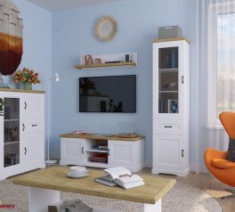 Полка 120 білий Riva