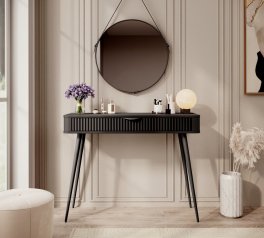 Стол туалетный 1S/100 Черный/Черные ножки Lante