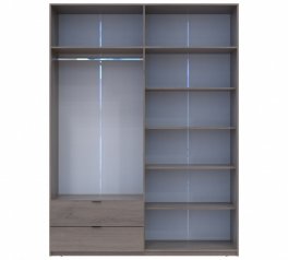 Шкаф для одежды Дорос Лукас канноло 4 дверный 180 см
