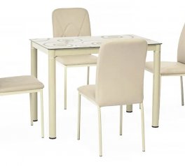 Стол Damar 80х60 Беж