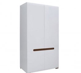 Шкаф SZF2D/21/11 ВМК Украина Амелия 2 дверный белый 105 см