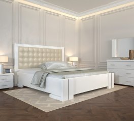 Кровать деревянная ArborDrev Амбер Сосна / Бук