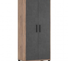  Шкаф 2Д Мебель Сервис Омега 2 дверный дуб крафт 84 см