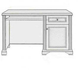Стол письменный 130 Вайт