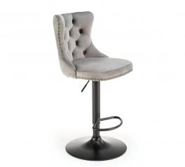 Барний стілець H-117 Halmar сірий 62-84 см