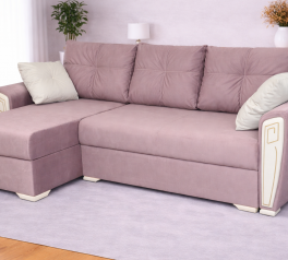 Угловой диван раскладной еврокнижка Бейлис Люкс Мебель Стиль 270 × 220 см