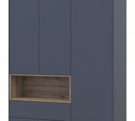 Шкаф для одежды с нишей Дорос Дейл 3-х дверная с 2-мя ящиками 150 см