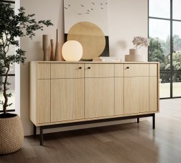 Комод дуб линеа Japandi K154