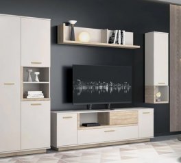 Стенка Норд 1 Кашемир / Дуб сонома