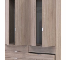 Шафа Гелар 2+2 Дорос 4 дверный дуб сонома 155 см