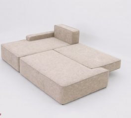 Угловой диван еврокнижка Прайм Шик Галичина 241 × 153 см