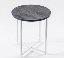 Столик Модерн S угольный камень