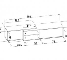 Тумба ТВ Sigma 1