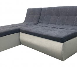 Угловой диван раскладной дельфин Вика Комфорт 202 см