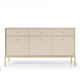 Комод Моно / Mono MKSZ154 Бежевий/золоті ніжки