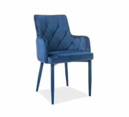 Стілець Ricardo Velvet синій